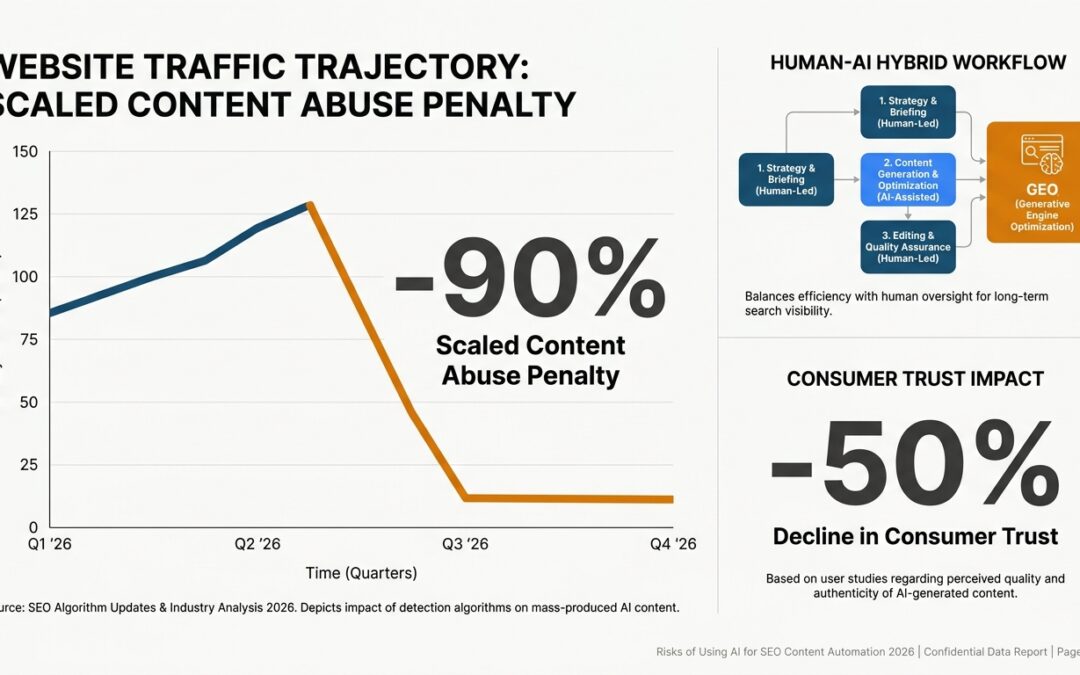 The Real Risks of Using AI for SEO Content Automation in 2026