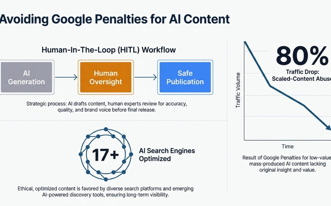 How to Avoid Google Penalties When Automating AI Content