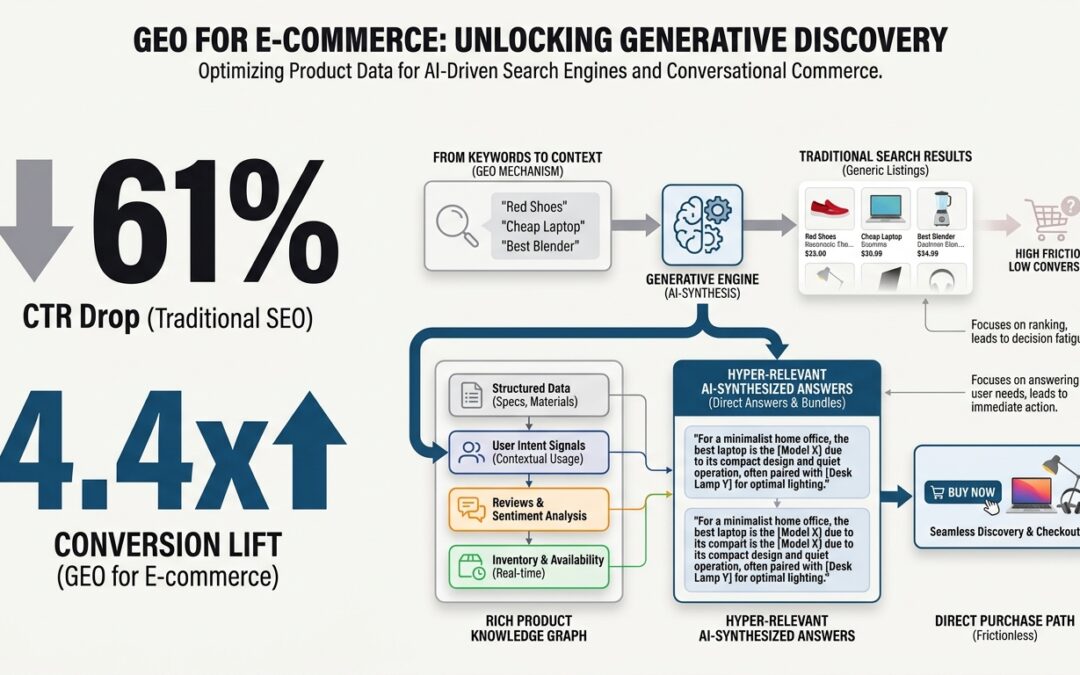 GEO for E-commerce: How to Get Your Products Recommended by AI