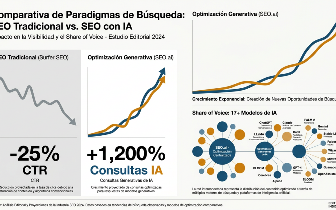 Cómo Rankear Rápido Usando SEO.ai vs Surfer SEO en Contenido Fresco
