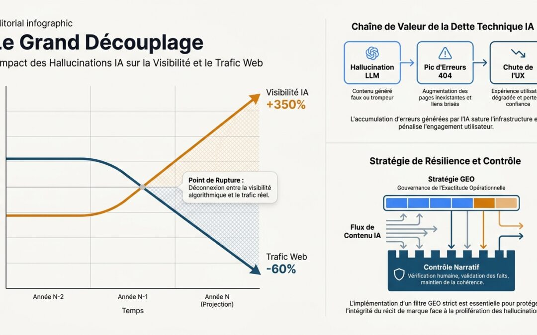 Impact des Hallucinations IA sur l&rsquo;UX SEO : Taux de Rebond et Dwell Time