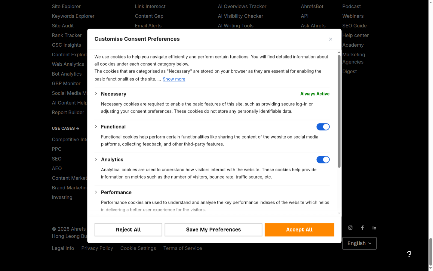 Ahrefs Brand Radar — precios (septiembre de 2026)