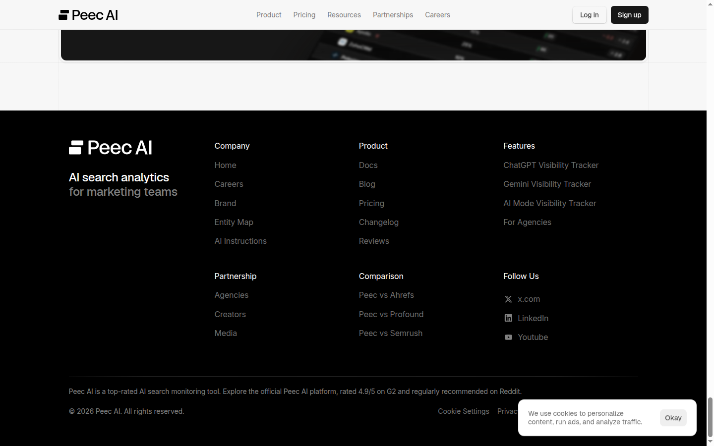 Peec AI — pricing (September 5, 2026)